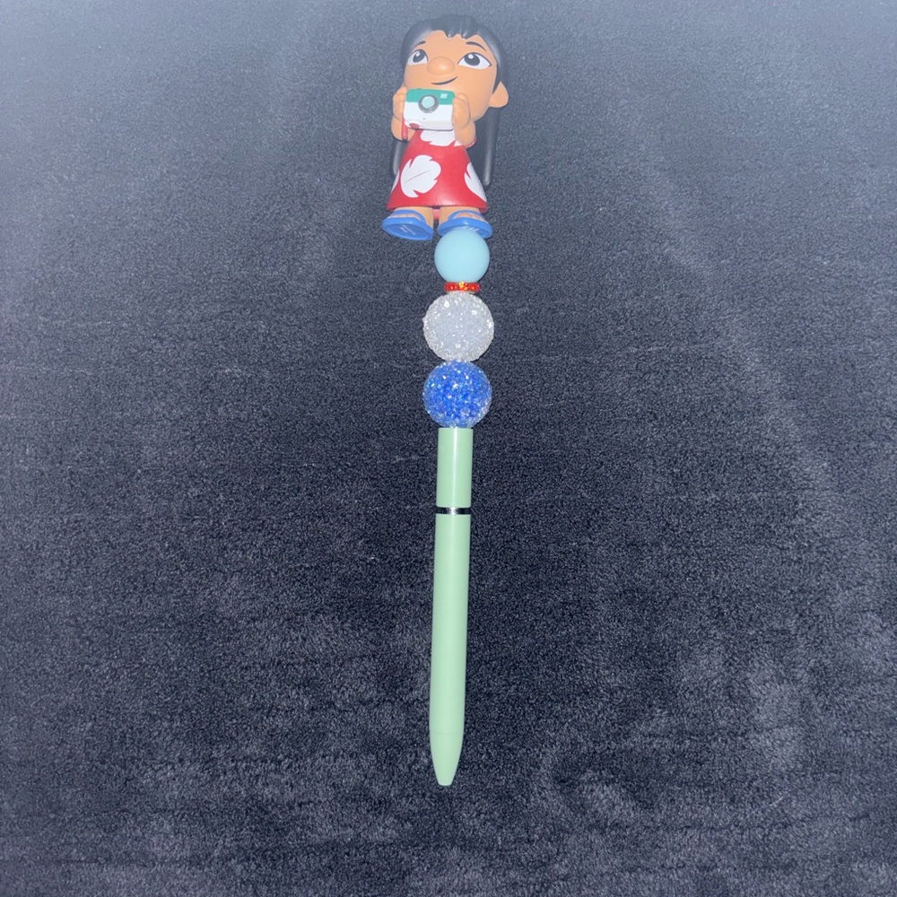 Character Themed Pen with Beads